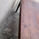 Table basse rustique de ferme 1900
