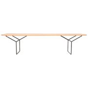 Mid-century slatted bench by Harry Bertoia for Knoll International, USA, 1960s.