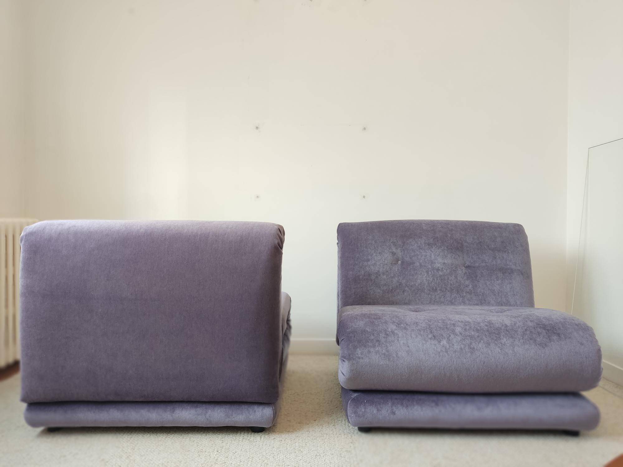 Fauteuils Salotti PD - Italie 70s
