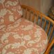 Vintage Ercol Windsor Studio 355 canapé / daybed, light wood, Mid-Century Modern design.