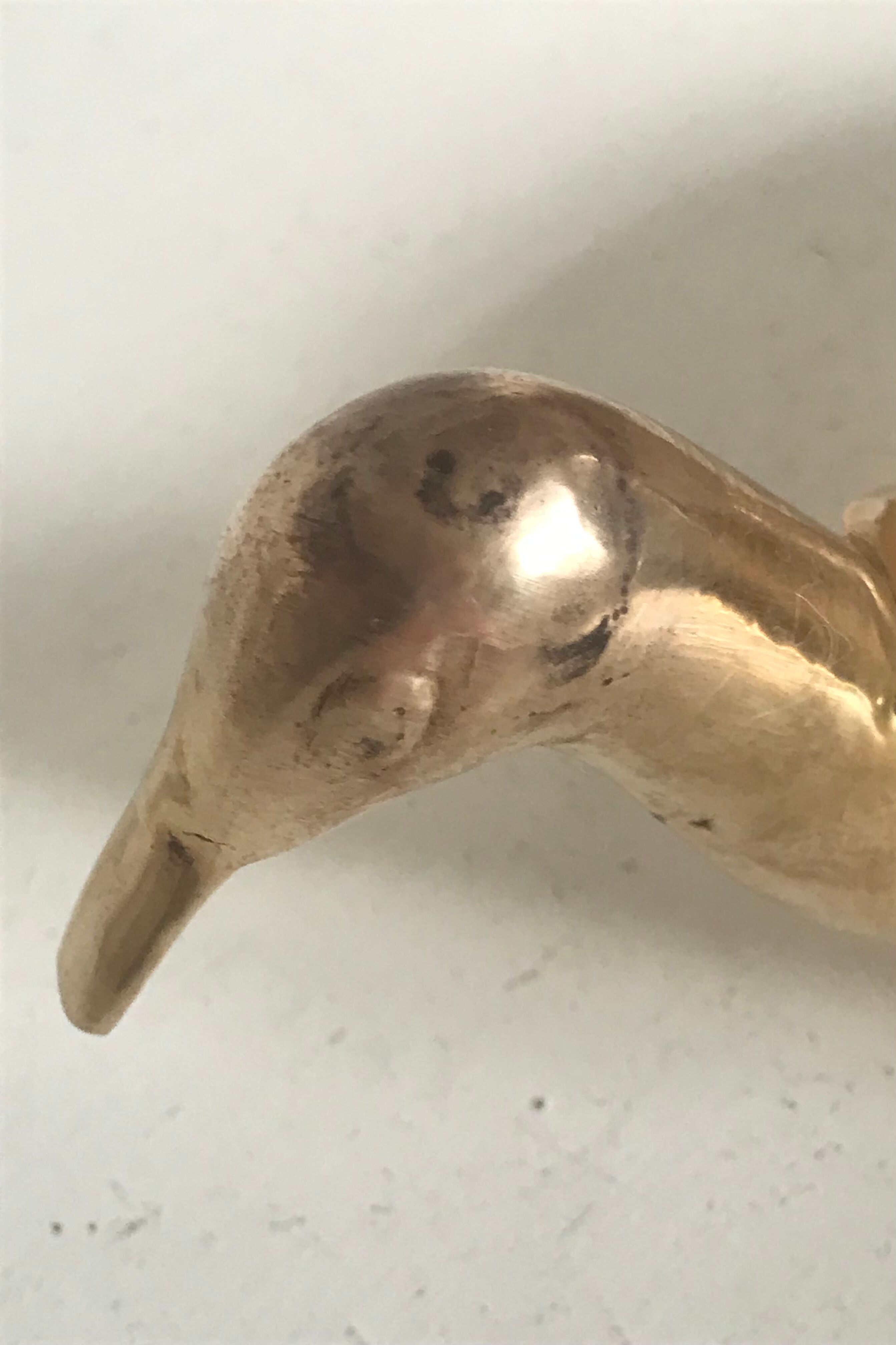 Vintage brass pocket