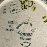 Longwy enamel cut