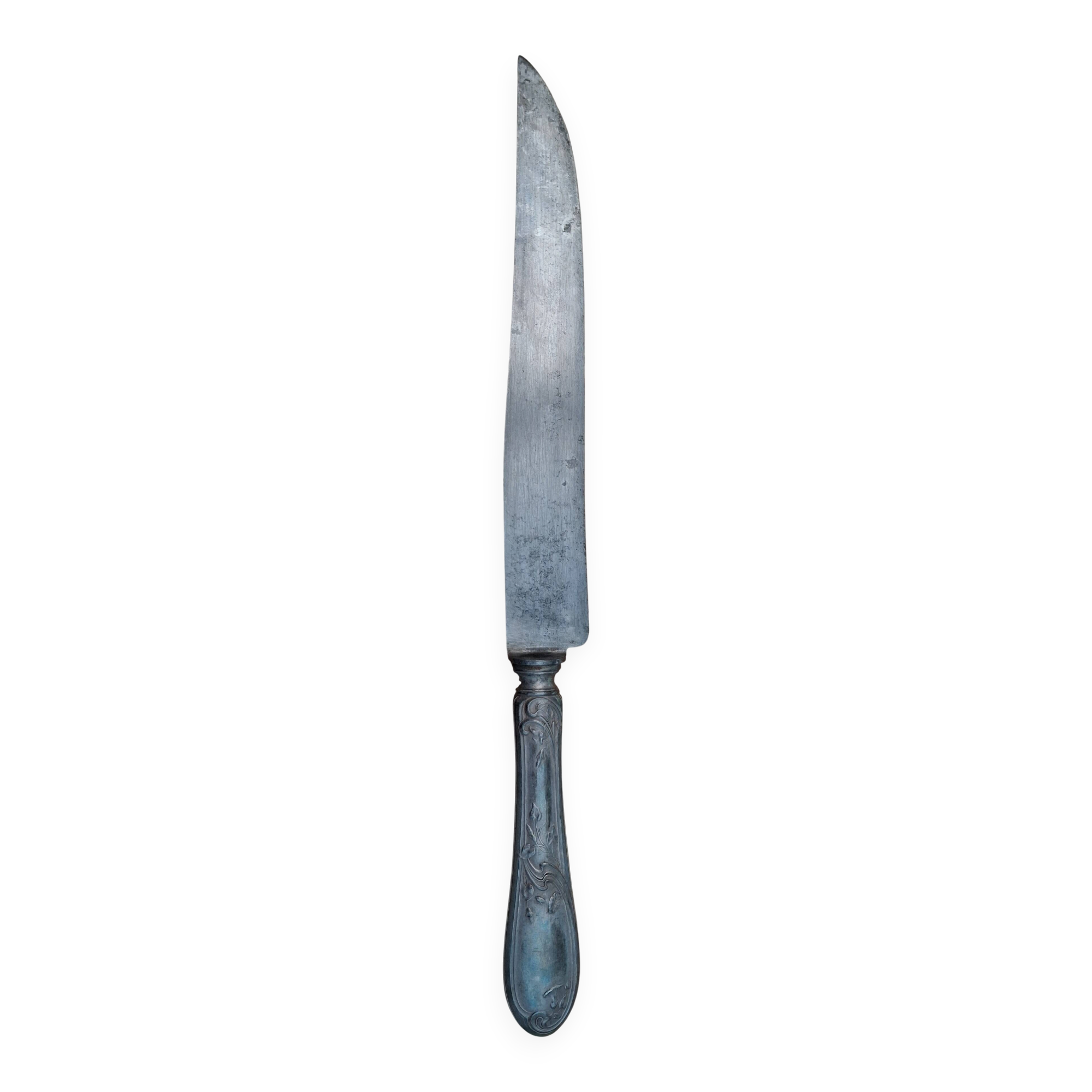 Large Art Nouveau knife