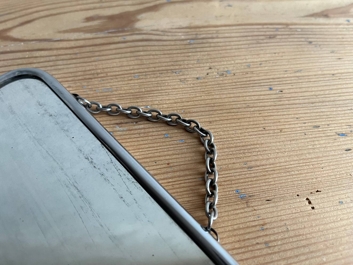 Vintage barber mirror