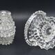 Set of 2 Ercole Barovier Rostrato Murano Italian Glass Vase for Barovier & Toso