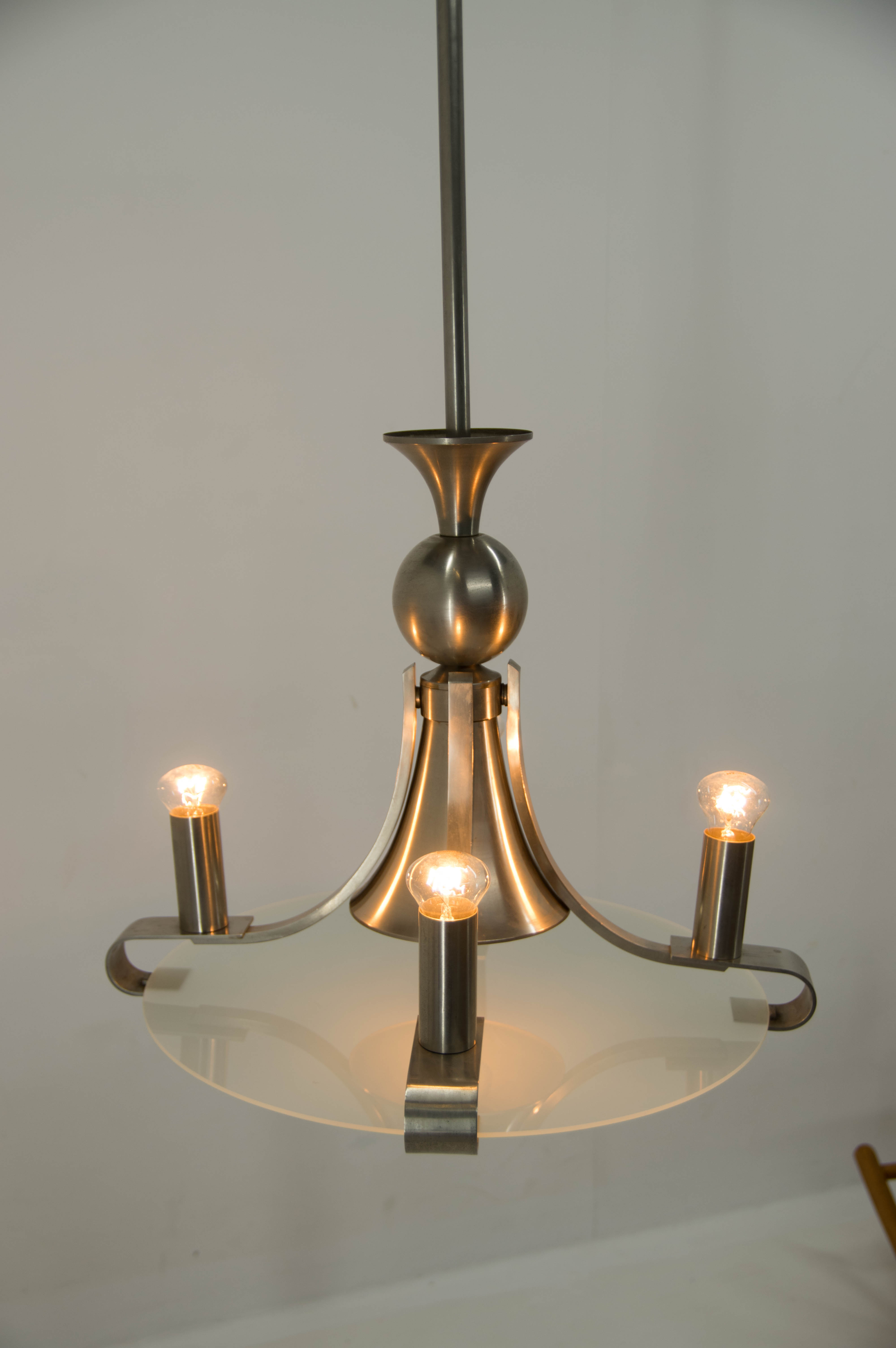 Art deco chandelier, 1930s