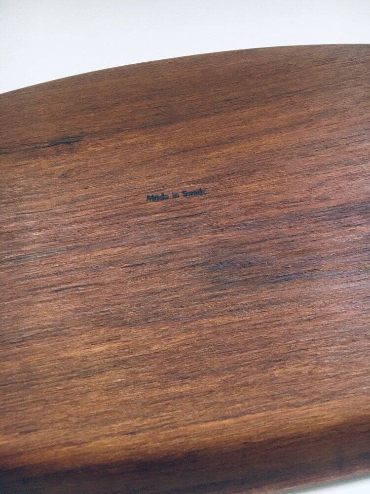 Teak Serving Tray, Sweden, 1960s