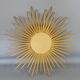 Chaty Vallauris gold metal sun mirror 50 cm