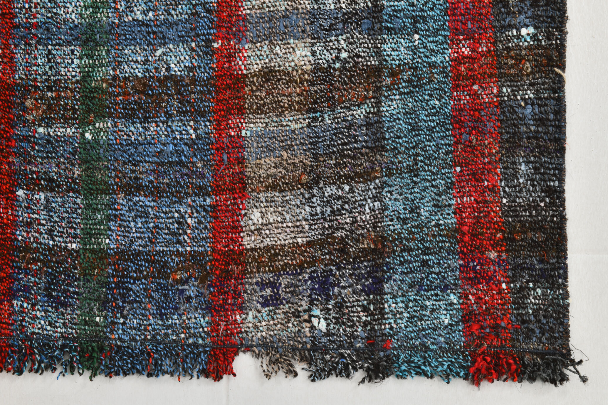 Flatweave Turkish runner rug 248x70cm