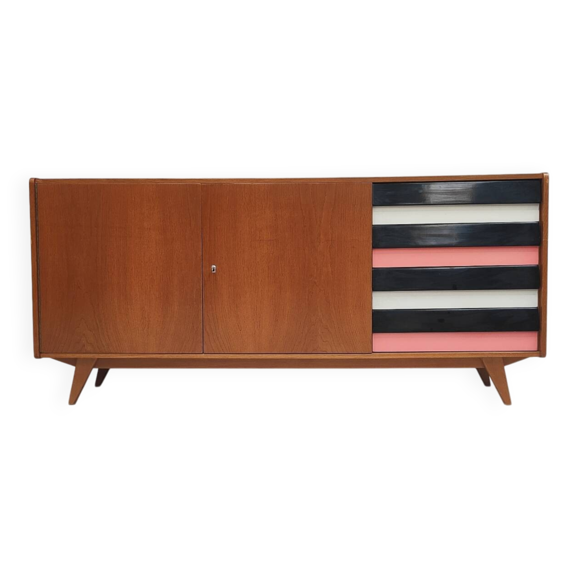 U-460 pink sideboard by Jiri Jiroutek for Interier Praha 60's
