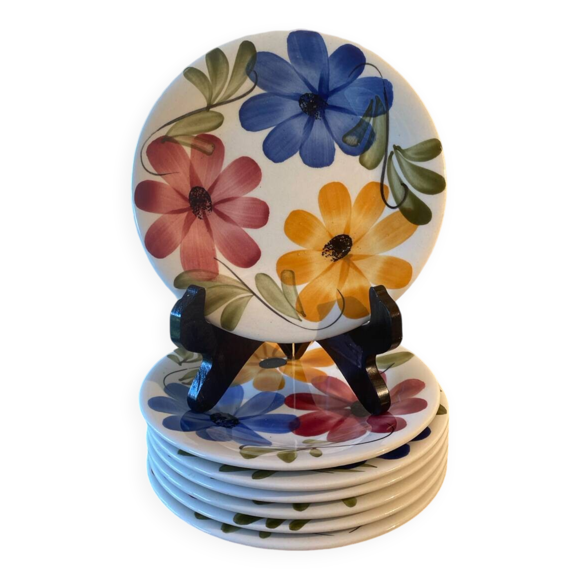 Assiettes galba 70s