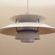 Pendant lamp PH5, Danish design, 1970s, manufacturer: Louis Poulsen