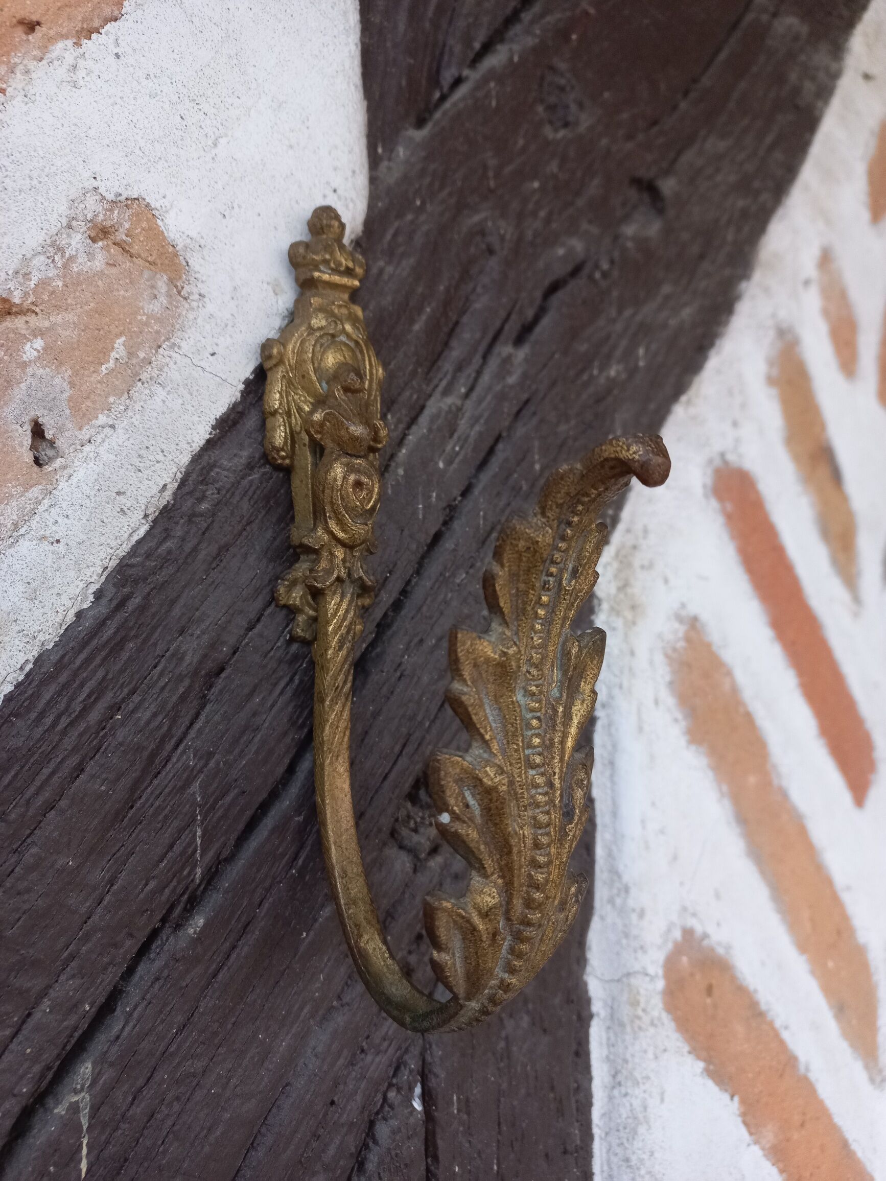 Bronze hook early twentieth century