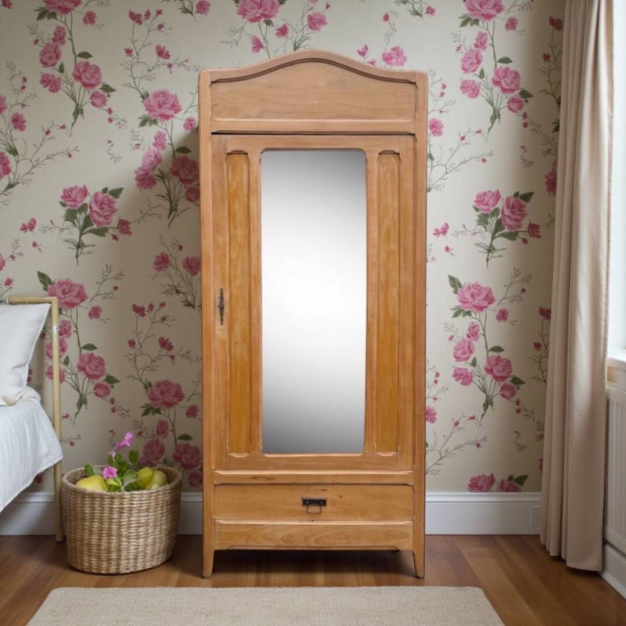 Armoire parisienne art déco miroir biseauté 1920