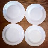 Set of 4 old plates