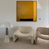 Yellow minimalist abstract by Bodasca