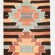 3x9 Multicolor Rare Style Kilim Runner Rug, Rug For Hallway, 89x268 Cm