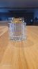 Colibri table lighter in cut glass