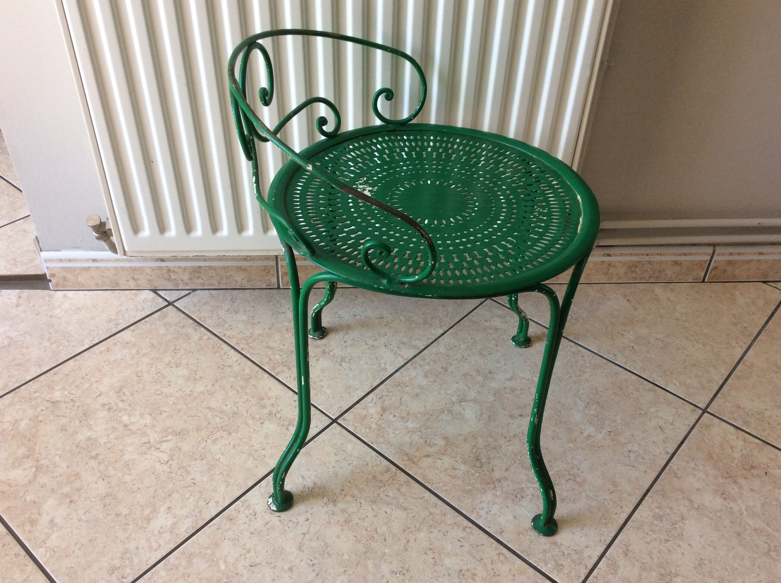 Old garden chair