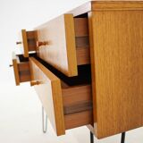 Commode à tiroirs en teck recyclé danois des années 1960