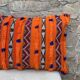 Magnifique coussin Kilim berbère vintage du Maroc