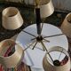 Lustre vintage en laiton