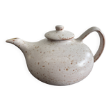 Ceramic teapot, handmade, pyrite stoneware.