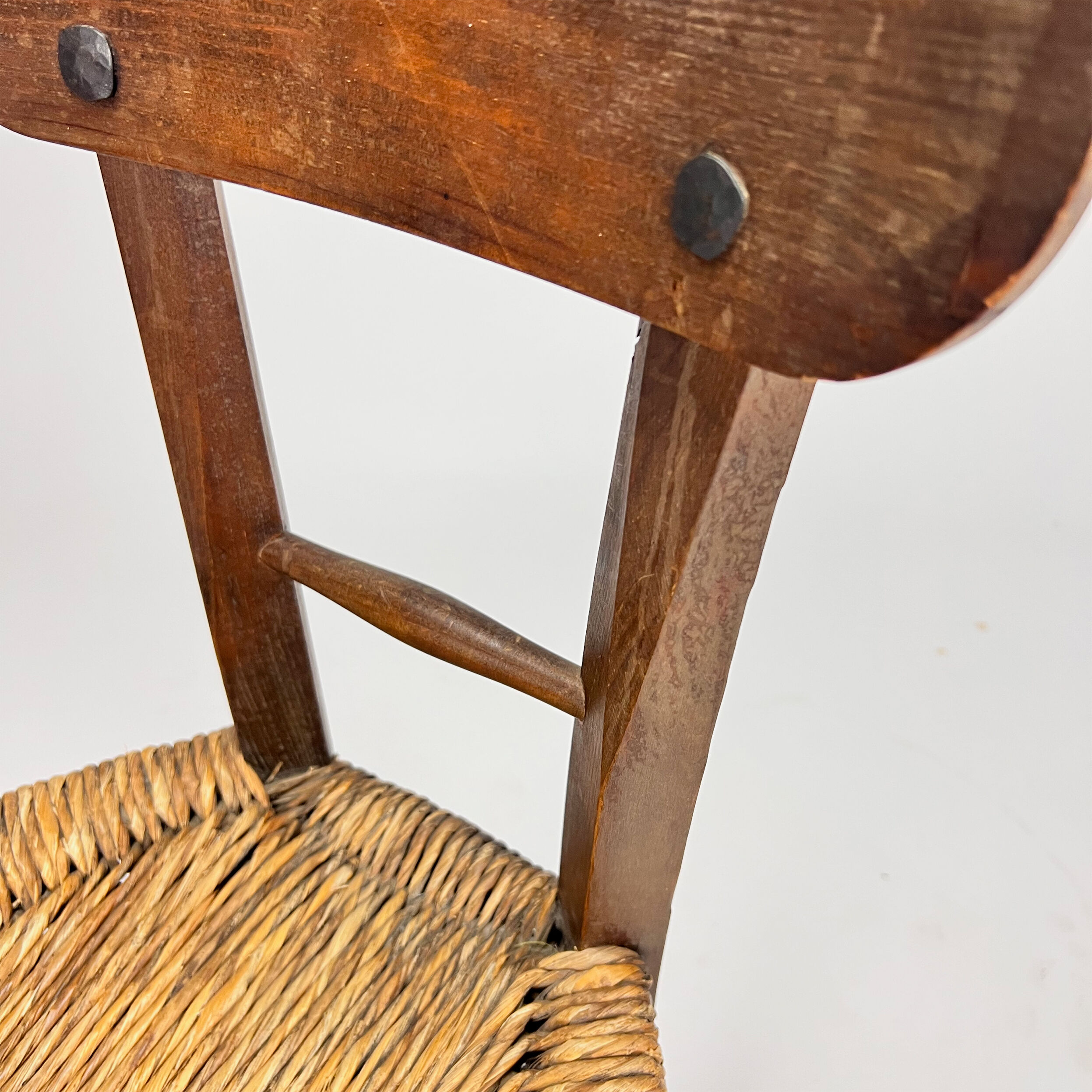 Dutch rustic side chair, 1900s