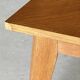 Table basse vintage années 50 pieds compas design scandinave