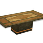 Table low neoclassical Italian of the 1970s