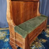 Louis Philippe bench in walnut