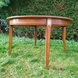 Directoire style round table with extensions