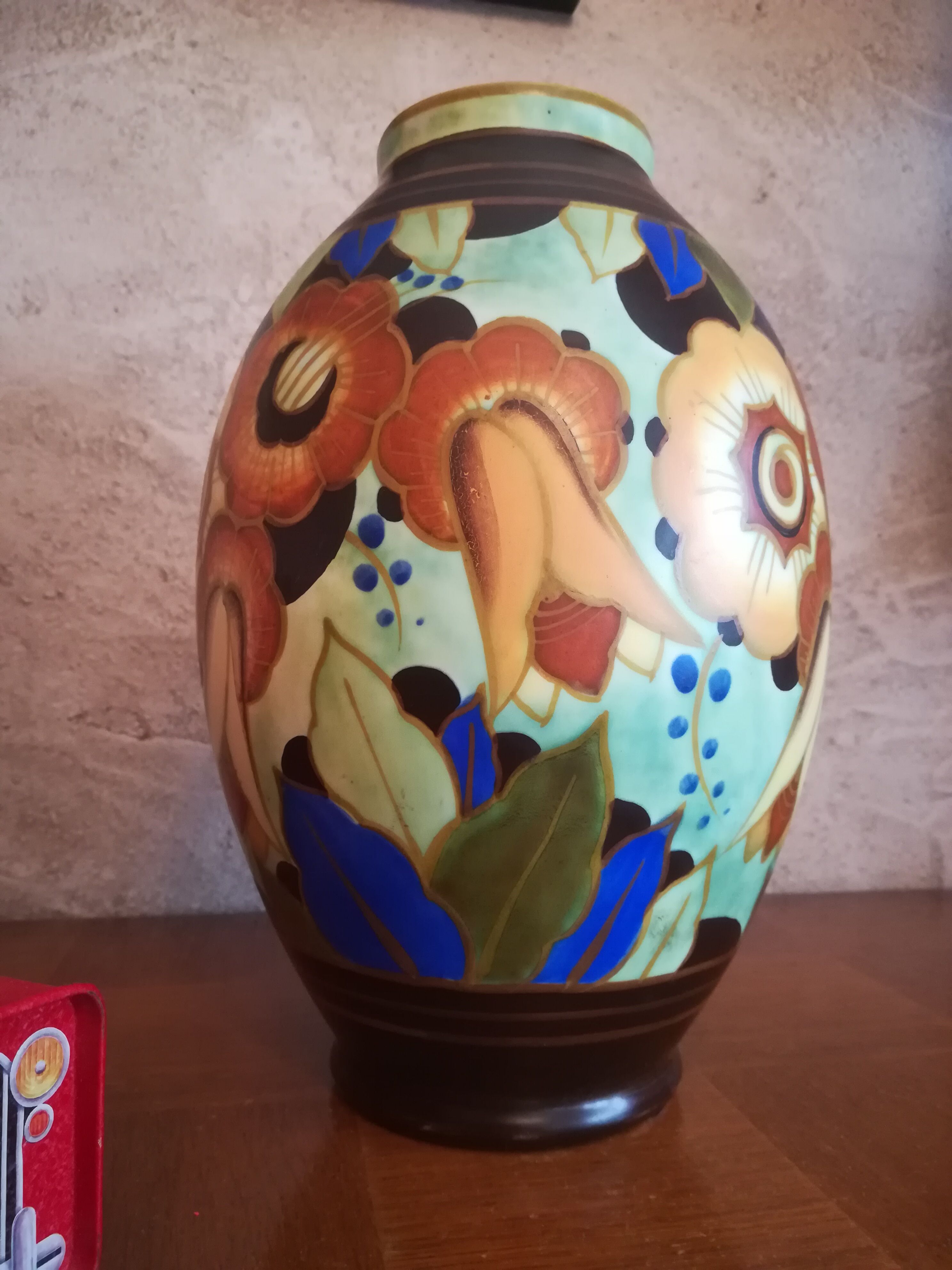 Vase Boch Brothers by Charles Catteau