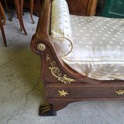 bench sofa bed 19th century empire daytime