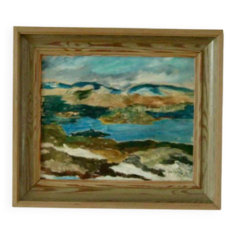 «Paysage accidenté II» d'Abrahamsson