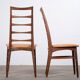 Lis Dining Chairs in Rosewood by Niels Koefoed, Denmark, 1960s, Set of 4