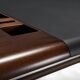 Walnut, Metal and Leather Hans von Klier “Il Ponte” Desk for Skipper, 1970s