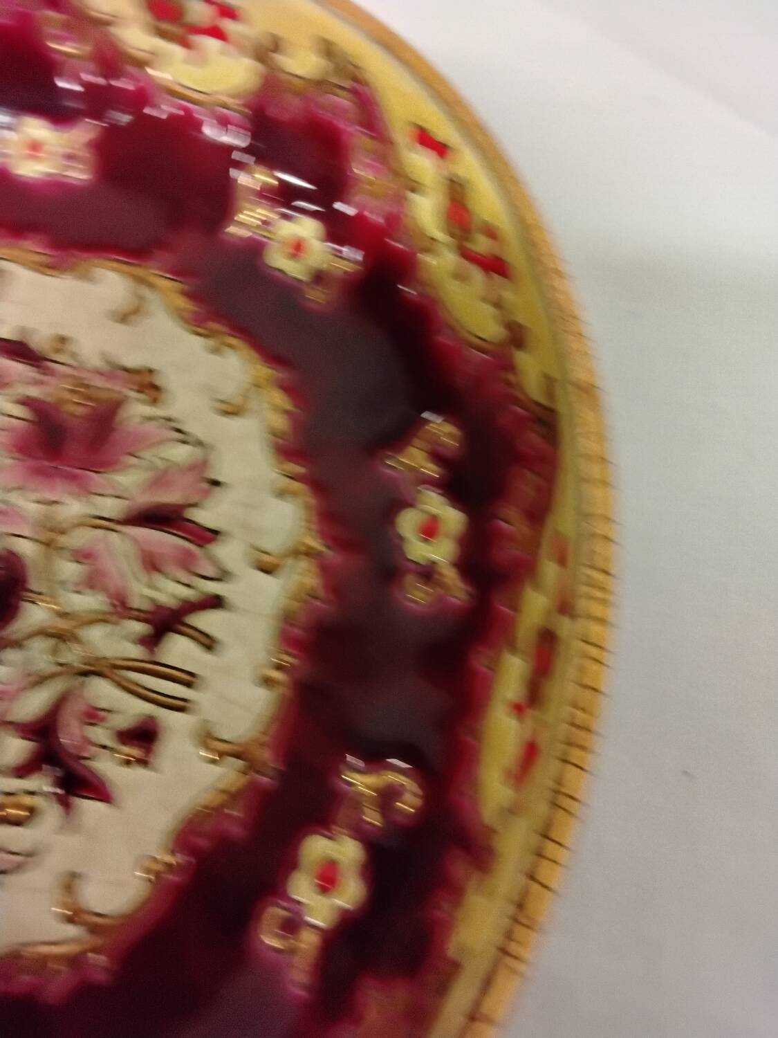 Longwy Enamels Plate