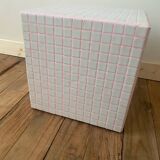 Handmade ceramic cube