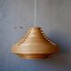 Vintage Scandinavian suspension lamp with slats by Hans-Agne Jakobsson from the 1960s.