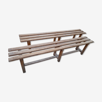 Pair of Old Year 50 Benches