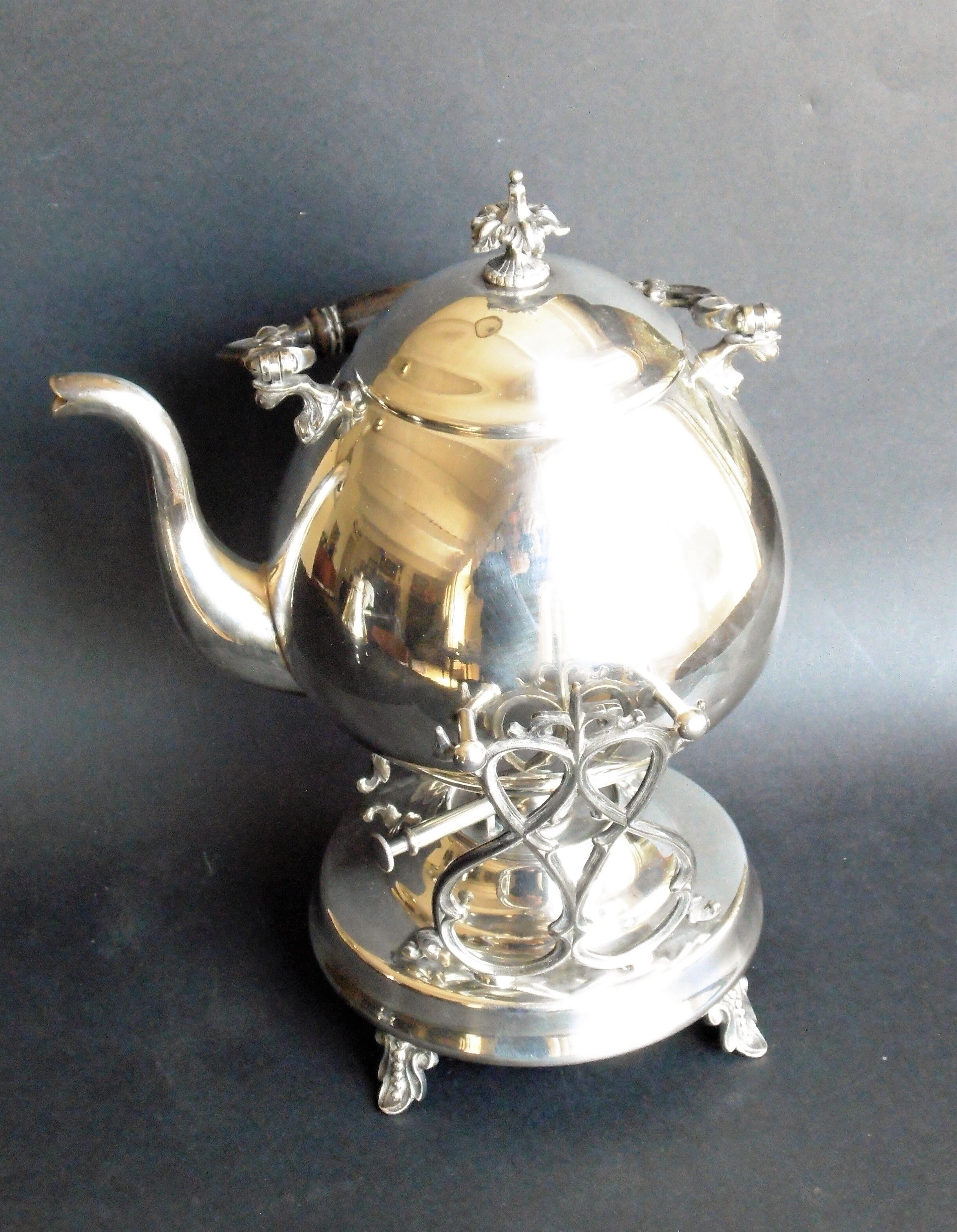 Old samovar silver metal wmfm germany