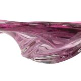Val Saint-Lambert crystal centrepiece – Wave model circa 1950