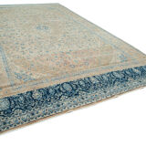 Handwoven Persian Vintage 290 cm x 471 cm Beige Wool Carpet