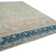 Tapis en laine persane vintage 290 cm x 471 cm beige