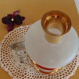 Art Deco Frosted Glass Liqueur Decanter