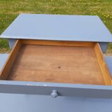 Table Child 19th Old Grey Ceruse