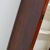 Large Antique Belgian Pitch Pine Apothecary Shop Cabinet / Vitrine, ca 1900