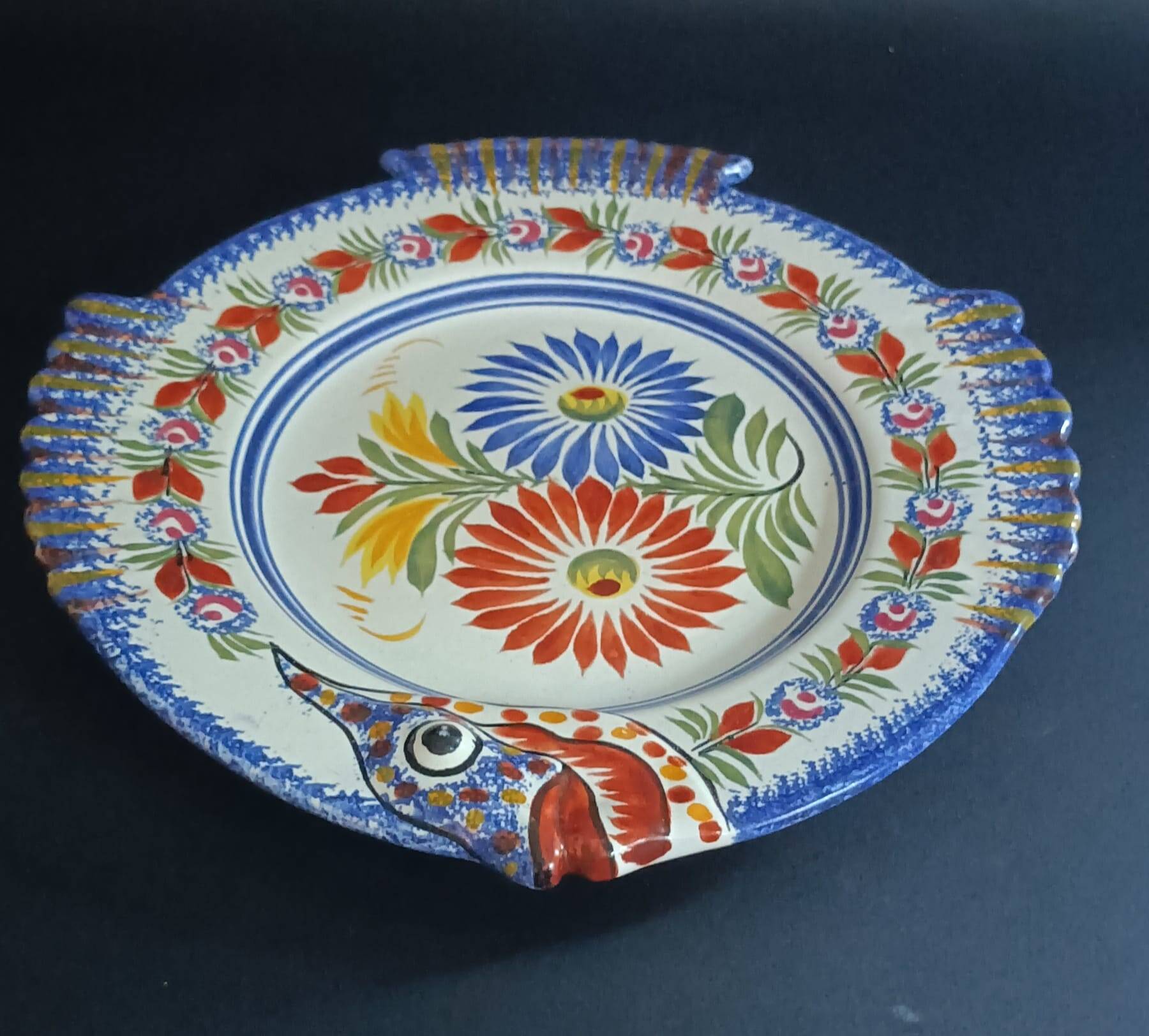 Henriot Fish Plate