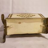 Magazine holder florentin gilded wood